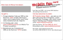 RTL II mobile fun card 